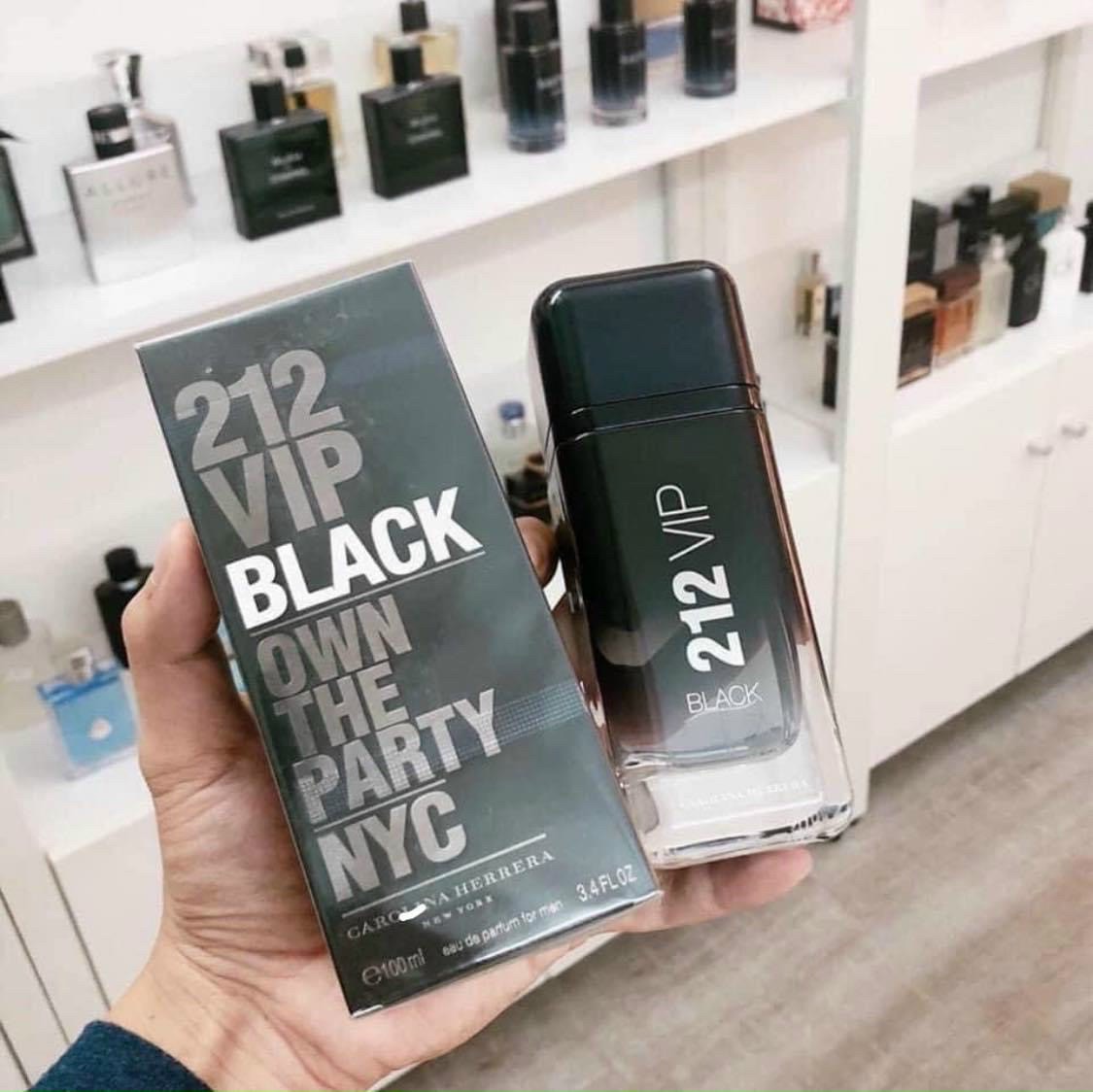 Nước hoa nam 212 VIP Black Extra EDP