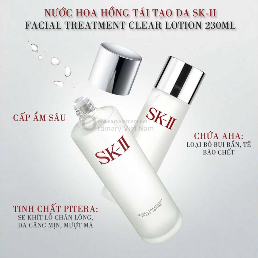 Nước hoa hồng SKii Facial Treatment Clear Lotion 230ml