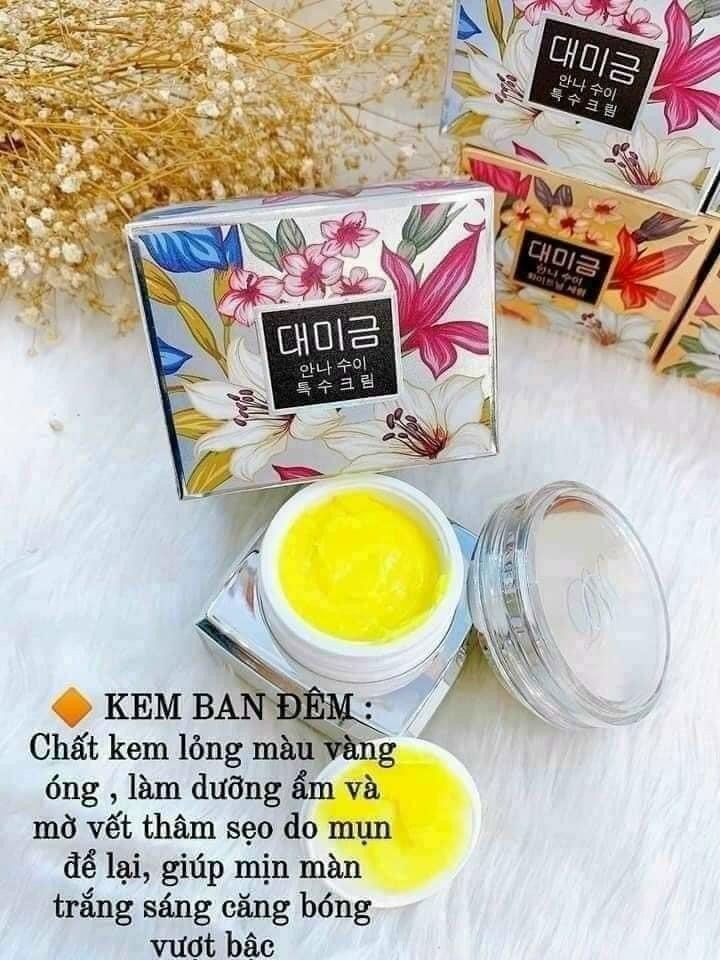 Kem Face Demejine Ban Đêm Chính Hãng - Kem Dưỡng Trắng Da Ngăn Ngừa Lão Hoá