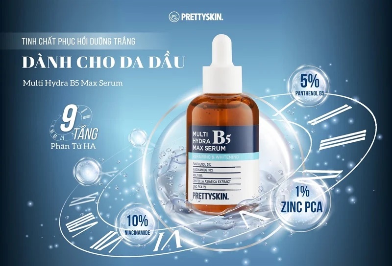 Tinh chất Phục hồi da B5 multi hydra B5 Max Serum