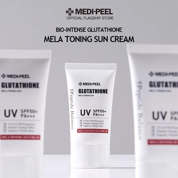 KEM CHỐNG NẮNG MEDI-PEEL BIO INTENSE GLUTATHIONE MELA TONING SUN CREAM SPF50+ 50ML