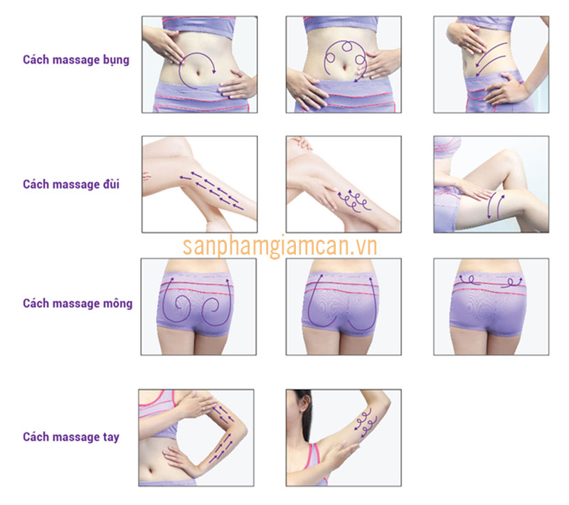 Cách massage mỡ bụng