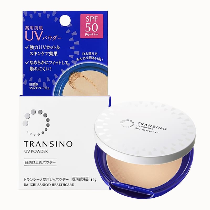 Phấn phủ Transino chống nắng, trắng da cao cấp Nhật Bản Transino UV Powder