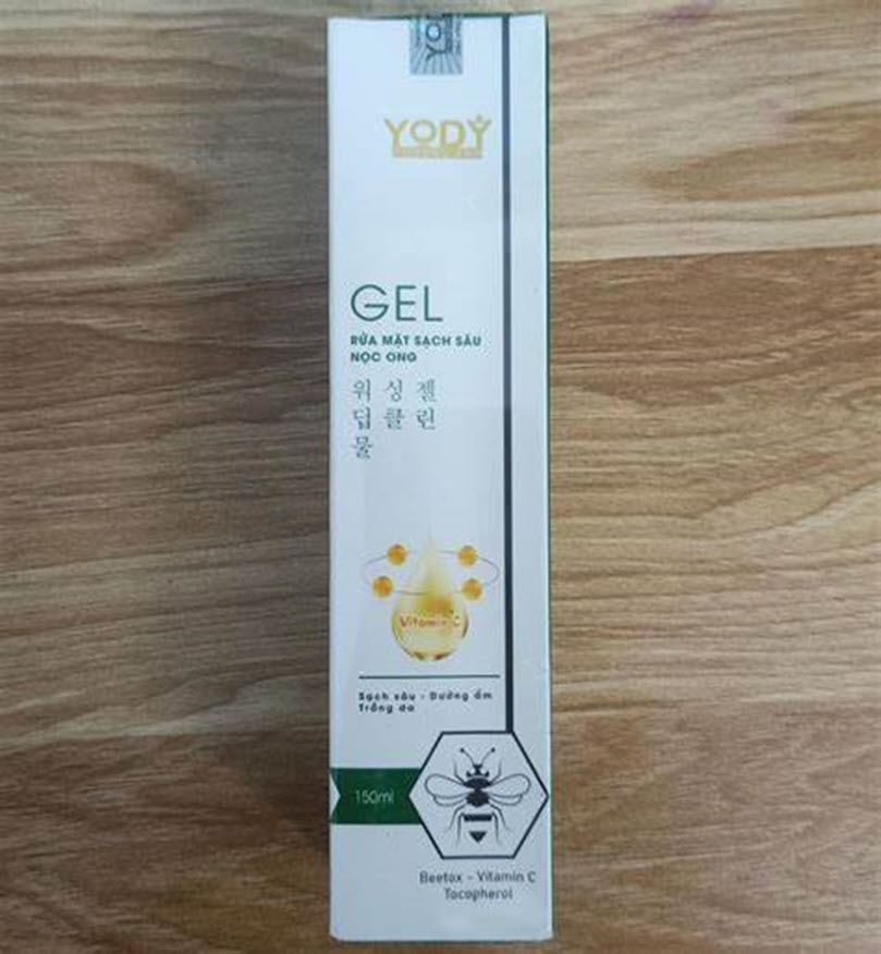 GEL RỬA MẶT SẠCH SÂU NỌC ONG YODY WHITE PHƯƠNG ANH 