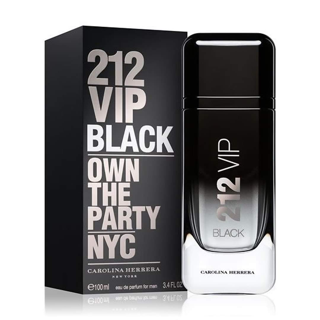 Nước Hoa Nam Carolina Herrera 212 VIP Black Extra EDP